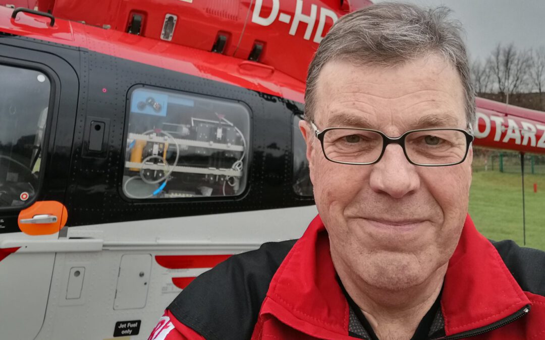 Interview mit Patientenfürsprecher Carsten Dummann von der DRF Luftrettung