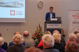 Netzwerktreffen Caritas Herne – Teilnehmerinnen und Teilnehmer im Dialog